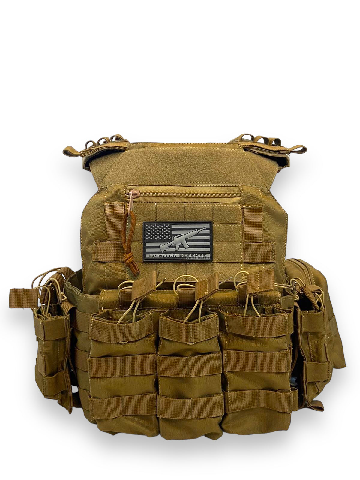 "Coyote FAPV G4 Plate Carrier Vest - 10 Pieces, Ideal for Tactical Operations - Green Tip Surplus"