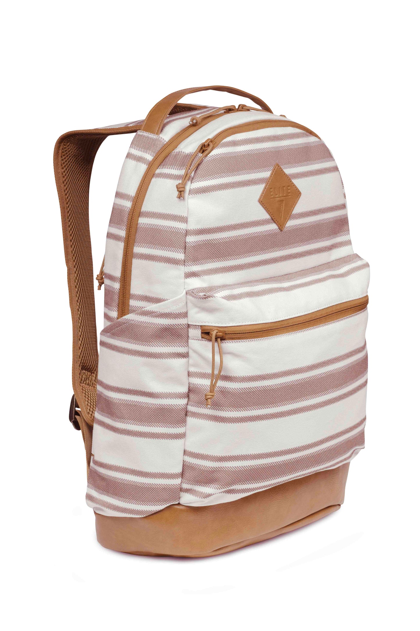 Ventilated padded back panel of ECHO EDC backpack