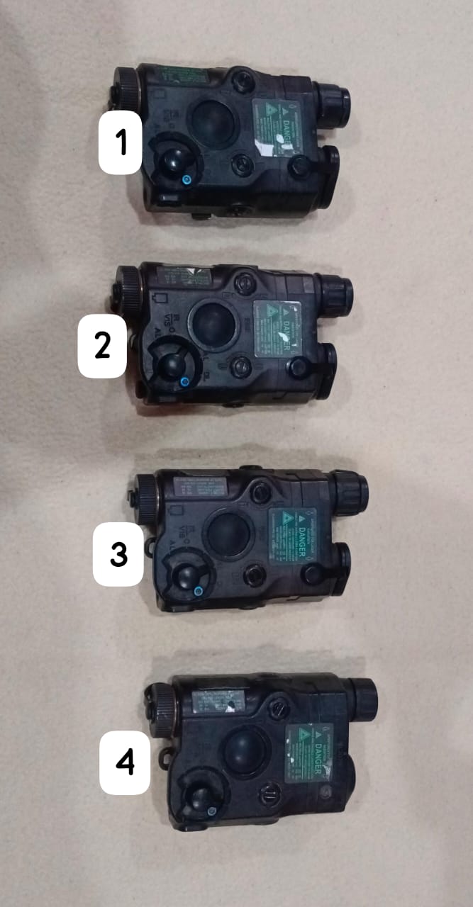 L3 INSIGHT ATPIAL AN/PEQ15 Full Power Black USED