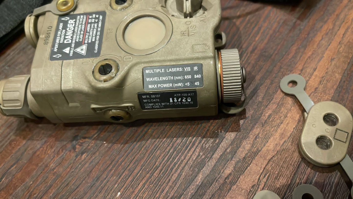L3 INSIGHT ATPIAL AN/PEQ15 Full Power Tan New