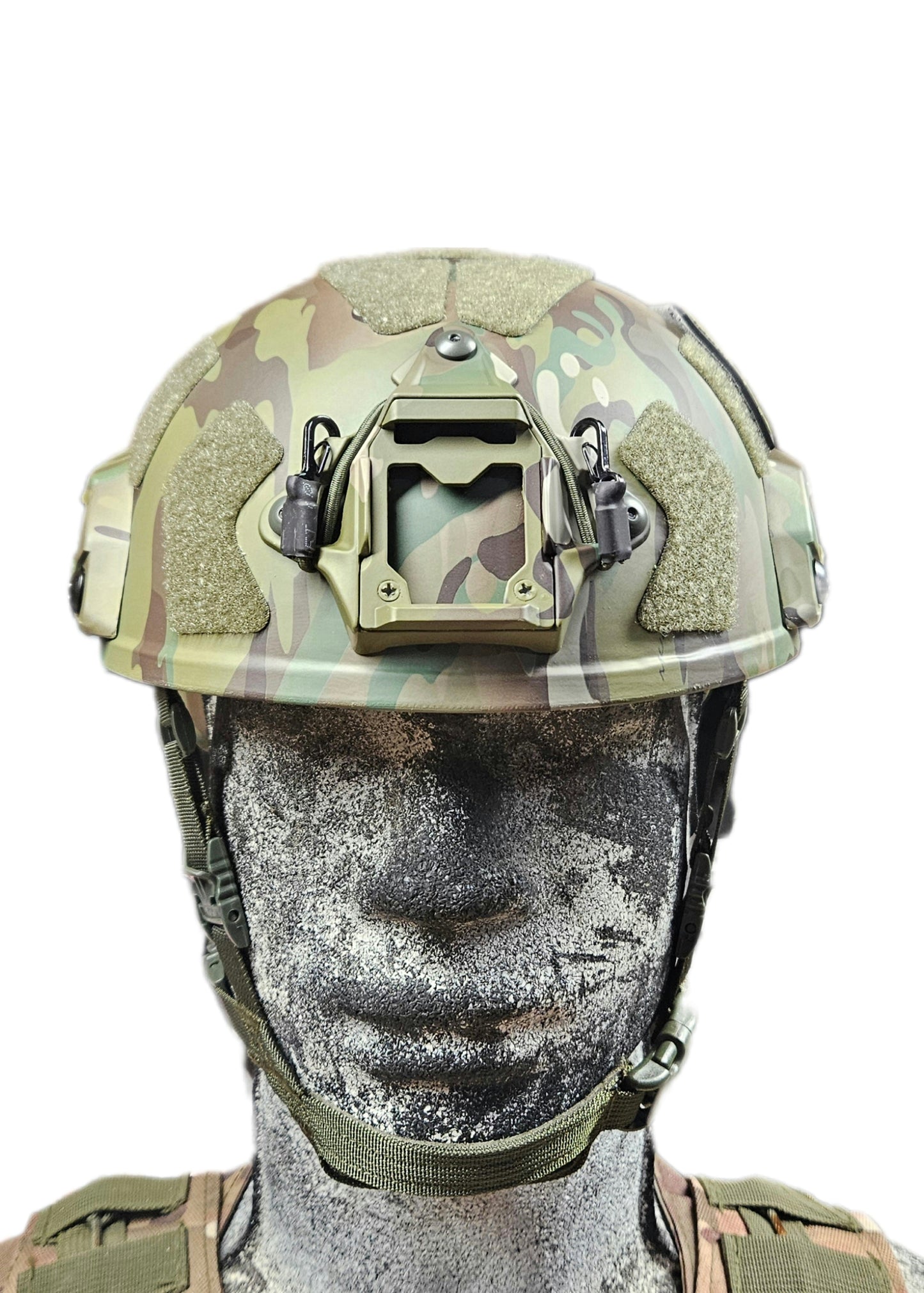 RT2 Ballistic High Cut Helmet: Tested to LEVEL IIIA (Included Arc Rails, Padding, Straps)
