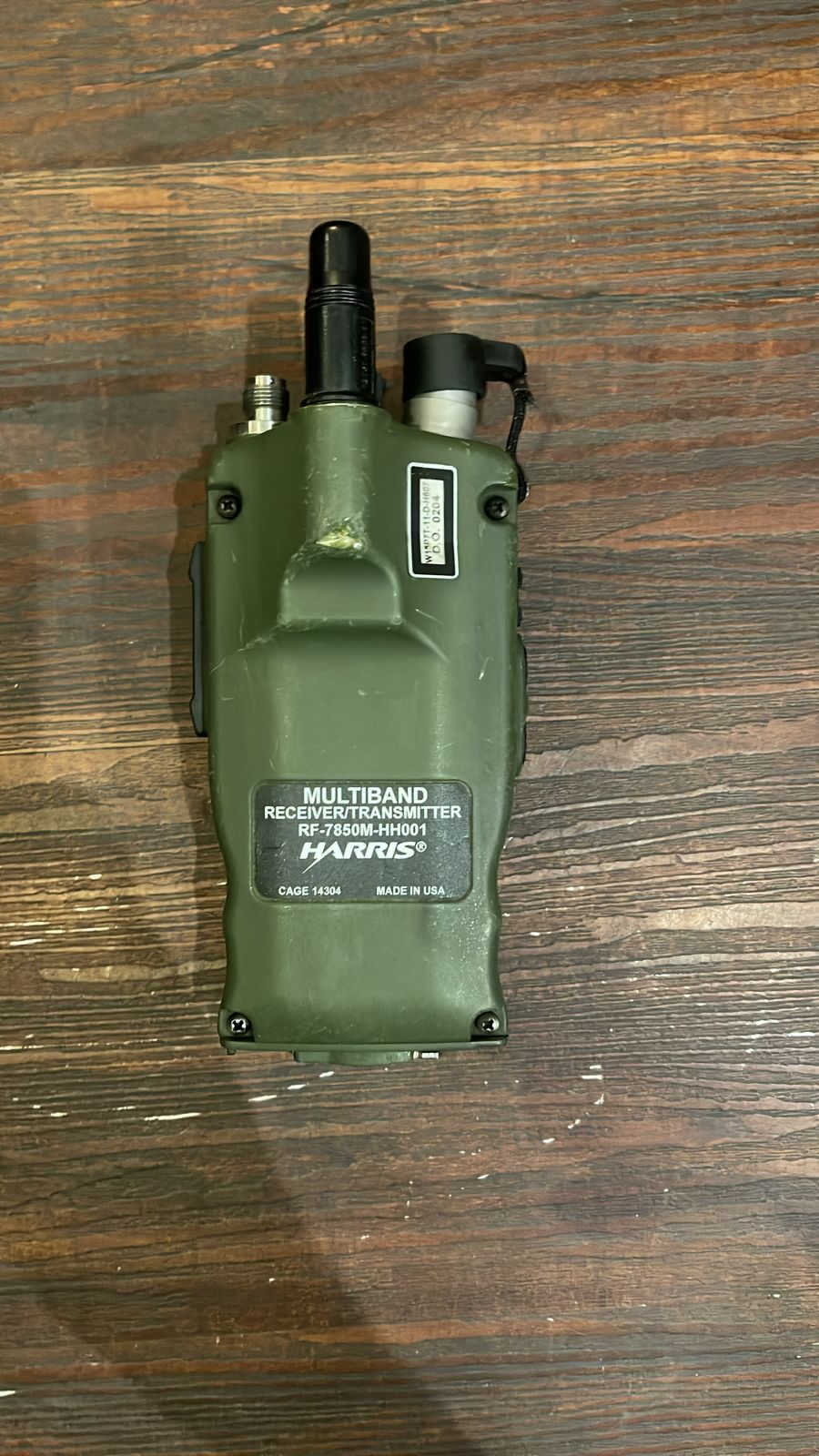 Harris RF 7850M HH Handheld Military Radio Used Excellent condition.