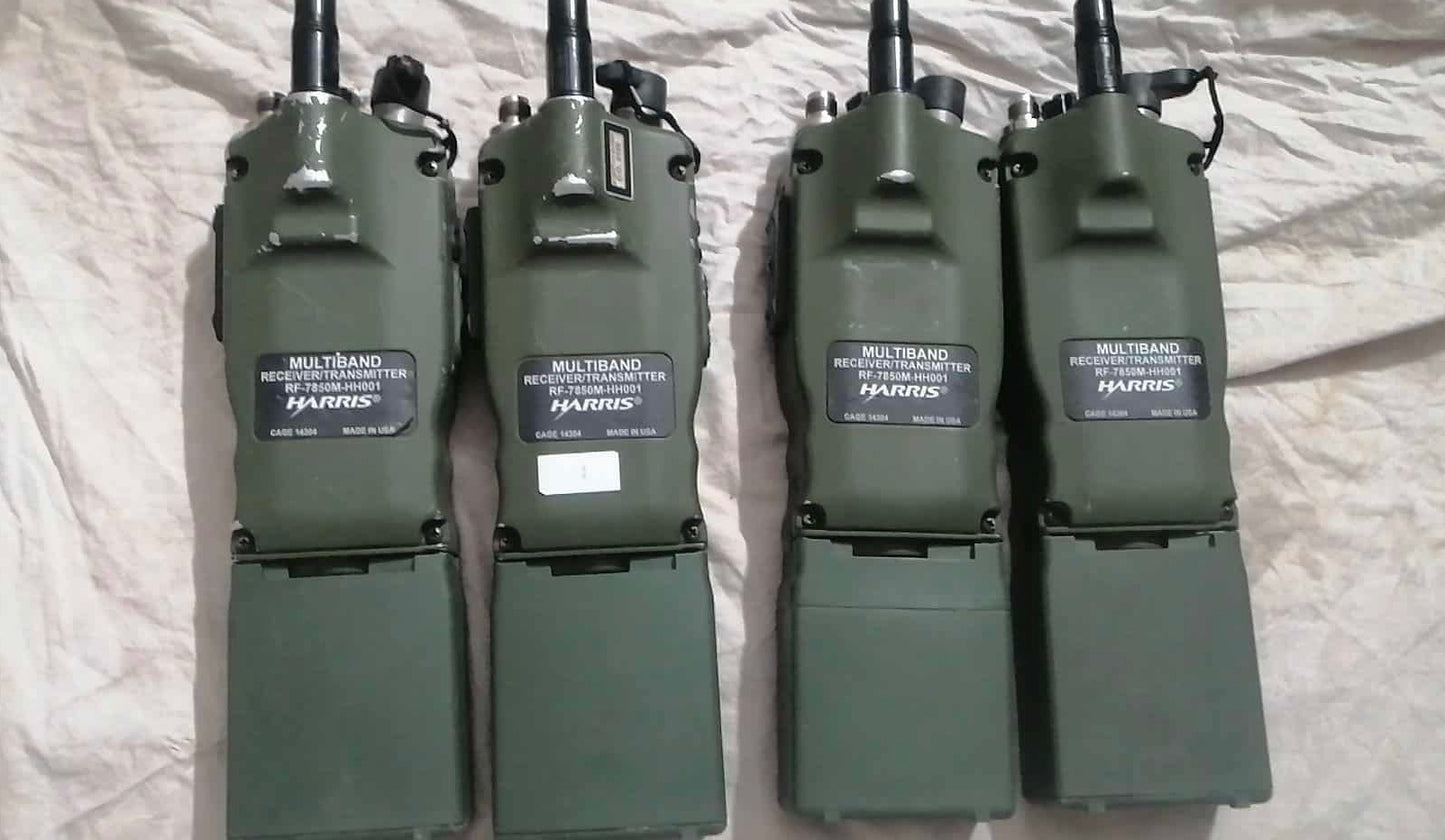 Harris RF 7850M Handheld Radio Surplus/Used Export Version (Read Description)