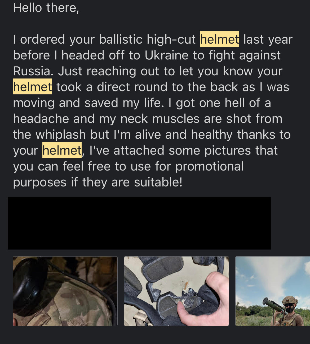 RT2 Ballistic High Cut Helmet: Tested to LEVEL IIIA (Included Arc Rails, Padding, Straps)