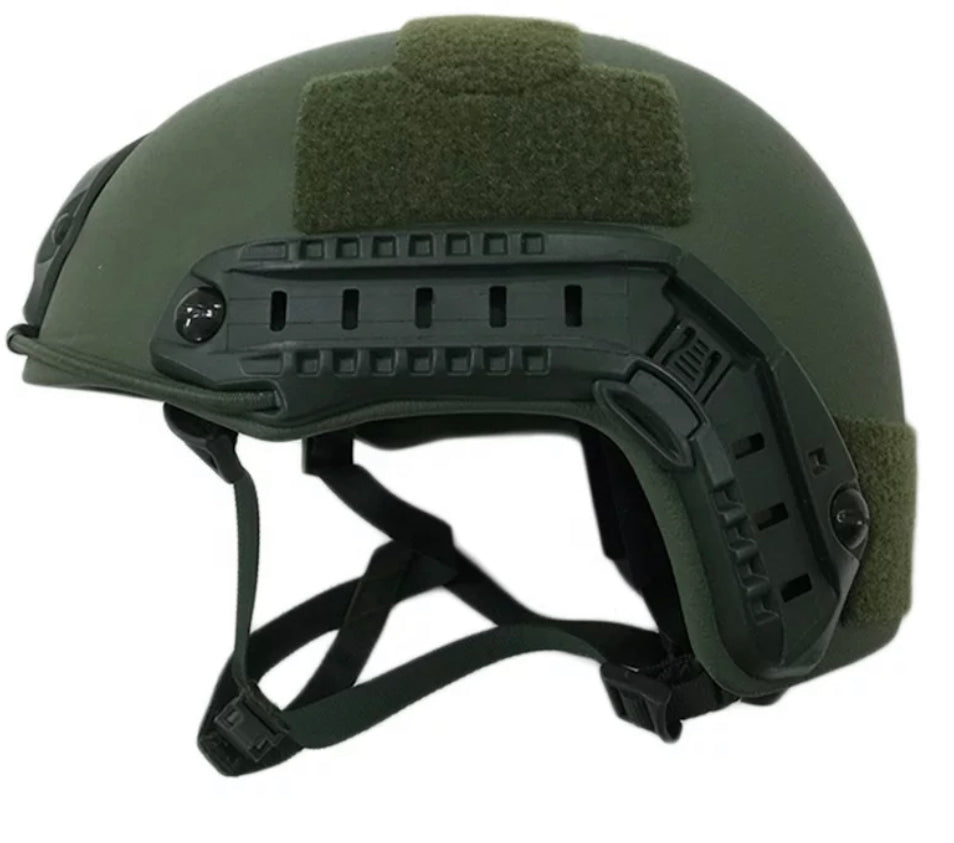 RT2 Ballistic High Cut Helmet: Tested to LEVEL IIIA (Included Arc Rails, Padding, Straps)
