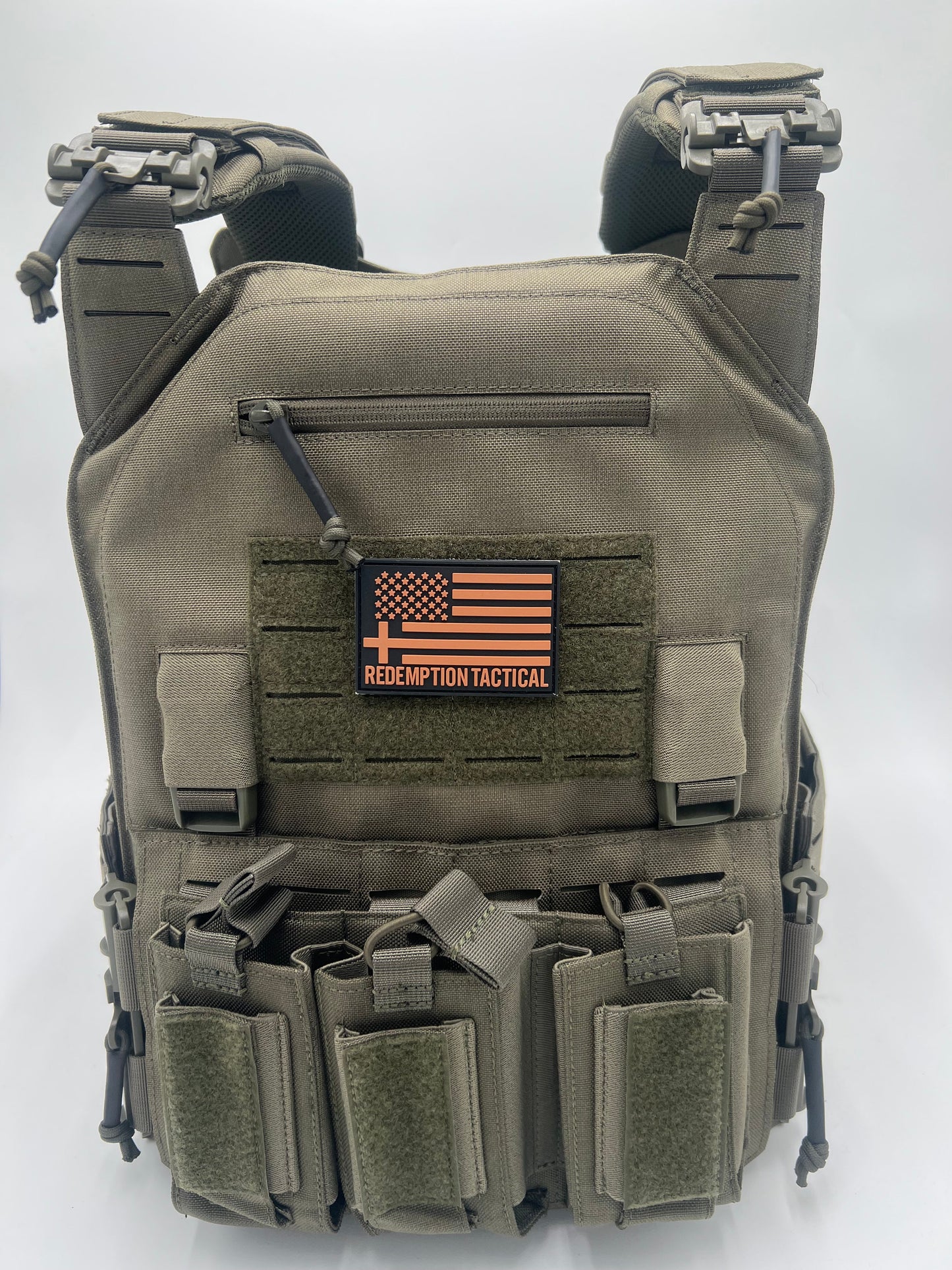 BIG BOY Crusader 2.0 XL Armor Combo – NIJ Level IV Lightweight Body Armor Plates + Plate Carrier | Redemption Tactical by Green Tip Surplus