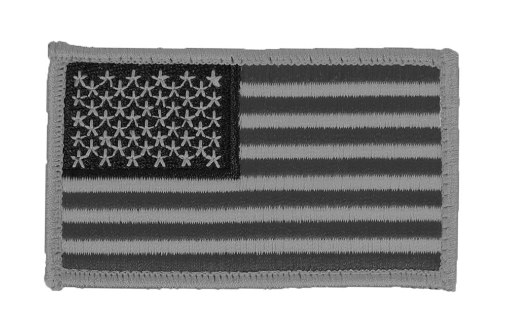 Tan Flag Patch-grey USA flag patch-Flag Patch US Military