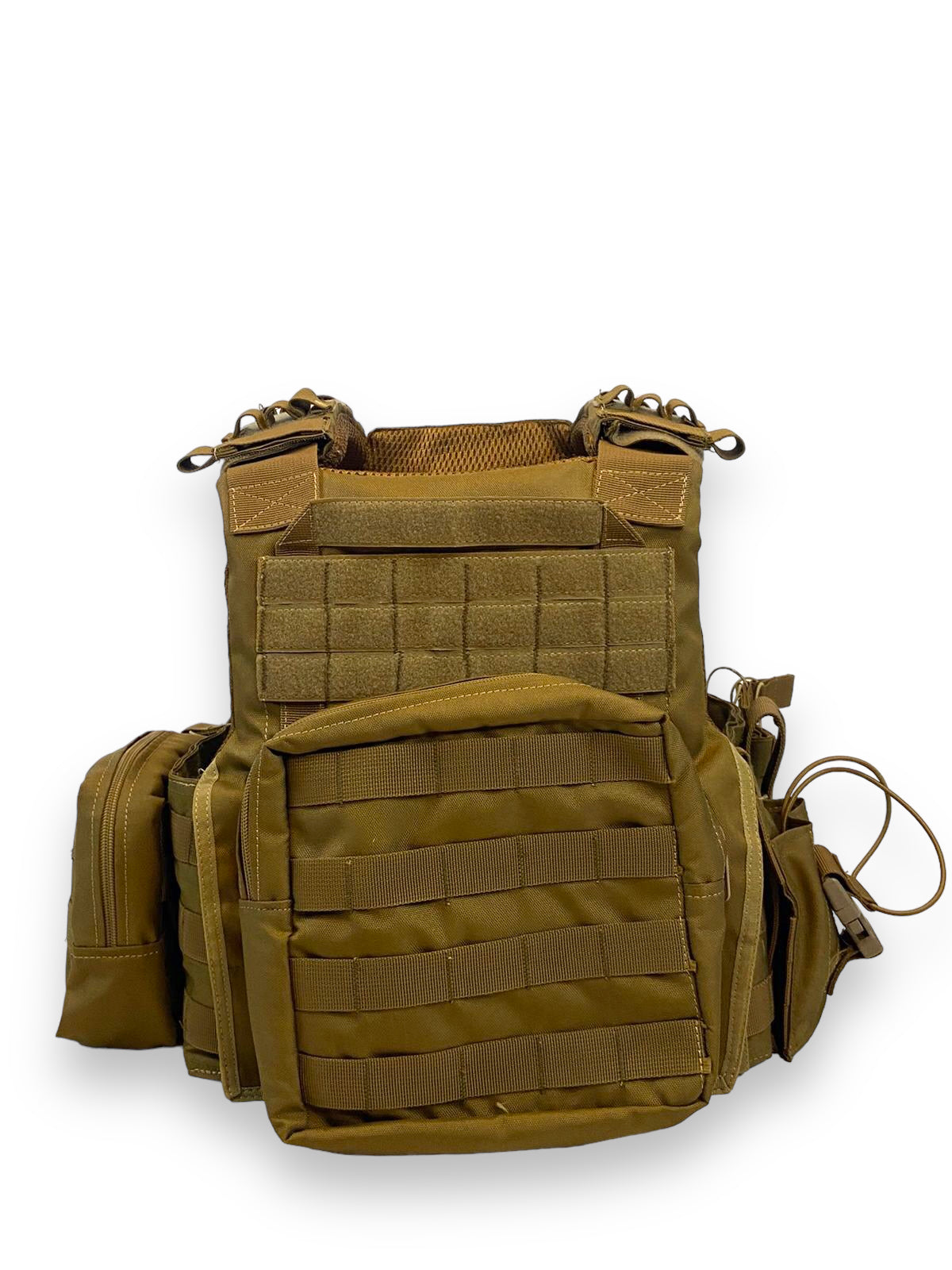 "FAPV G4 Coyote Plate Carrier Vest - 10 Pcs Set for Tactical and Military Use - Green Tip Surplus"