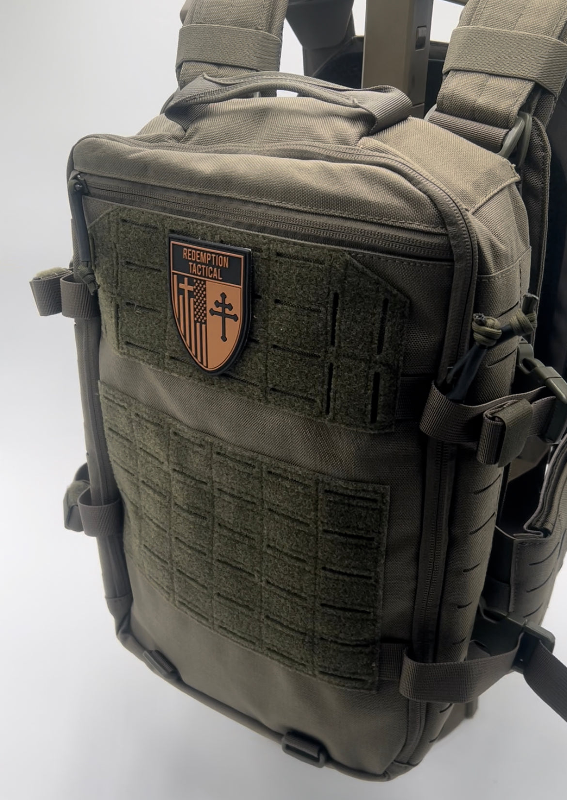 Ranger Green Crusader 2.0 full kit combo with lightweight ceramic 10x12 plates, tactical carrier, and anti-sweat pads by Green Tip Surplus