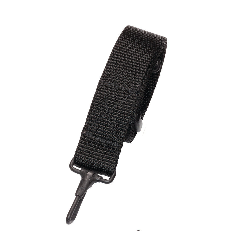 Tactical sling for SMGs with heavy-duty hardware