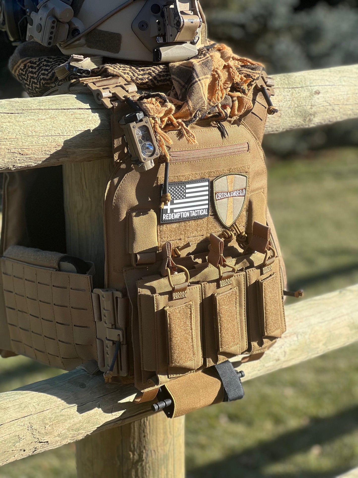 CRUSADER 2.0 ARMOR FULL KIT COMBO PACKAGE LIGHTWEIGHT LEVEL IV (2) 10x12 Front/Back Plates (2) 6x8 Side Plates (Level III)