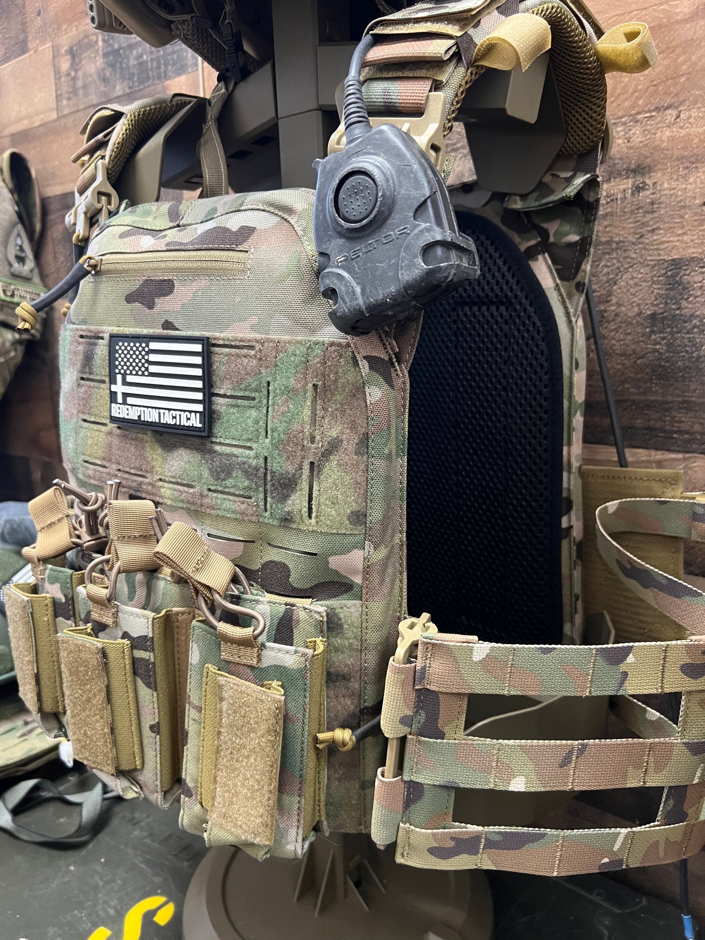 BIG BOY Crusader 2.0 XL Armor Combo – NIJ Level IV Lightweight Body Armor Plates + Plate Carrier | Redemption Tactical by Green Tip Surplus