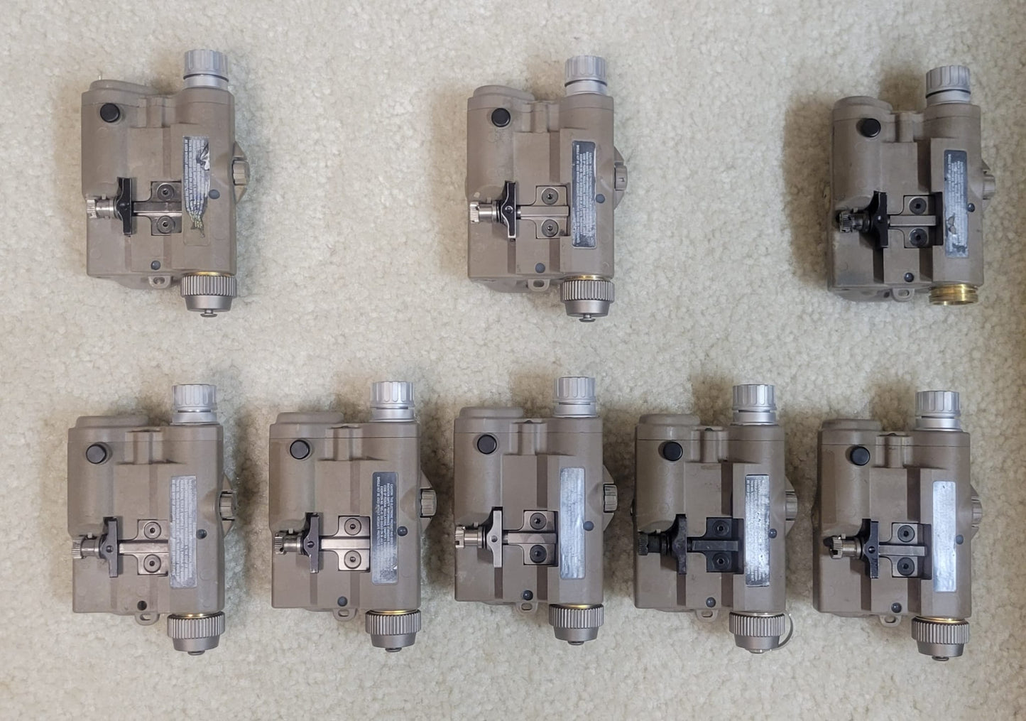 L3 AN/PEQ-15 LA-5B 100mw used laser aiming device with accessories for non-US customers