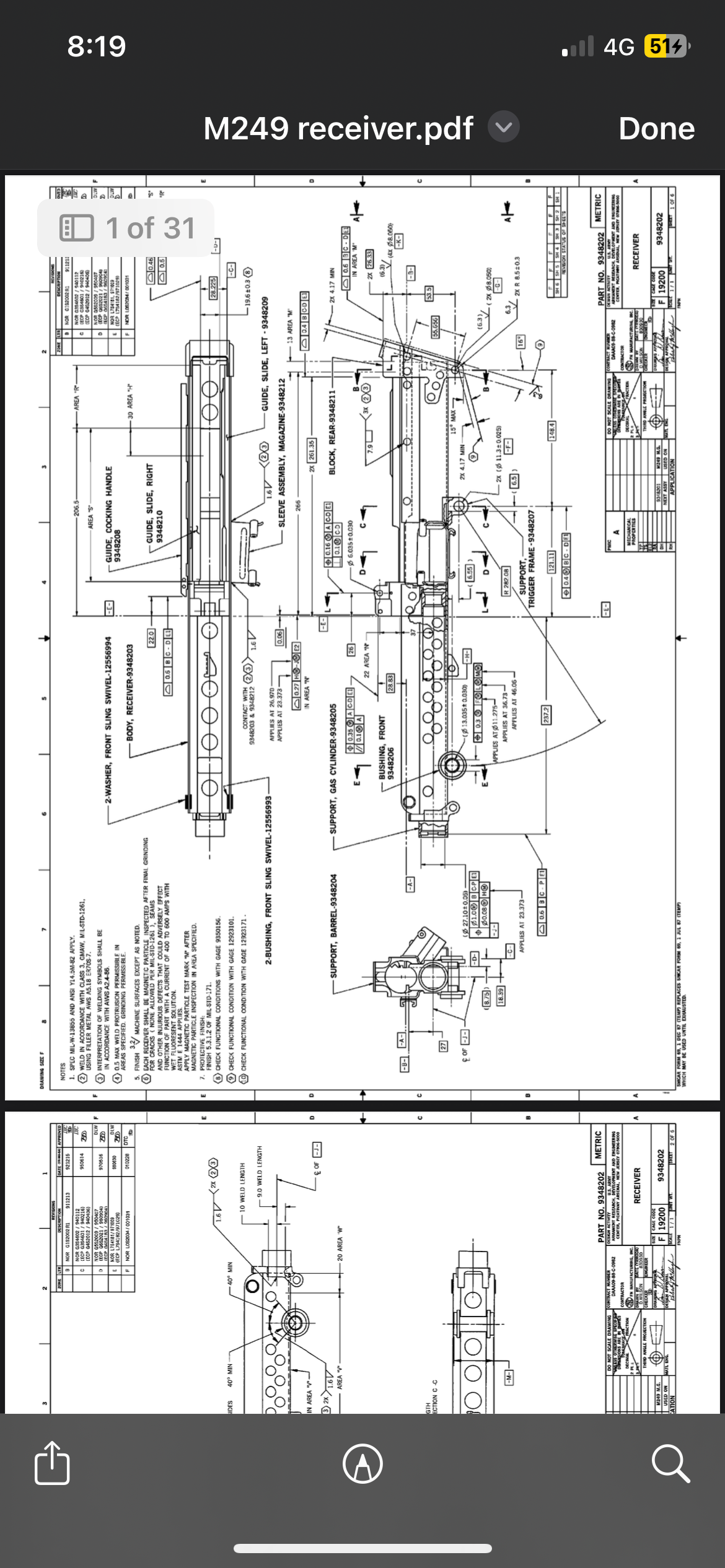 M249 SAW USA LMG 3D 2D files