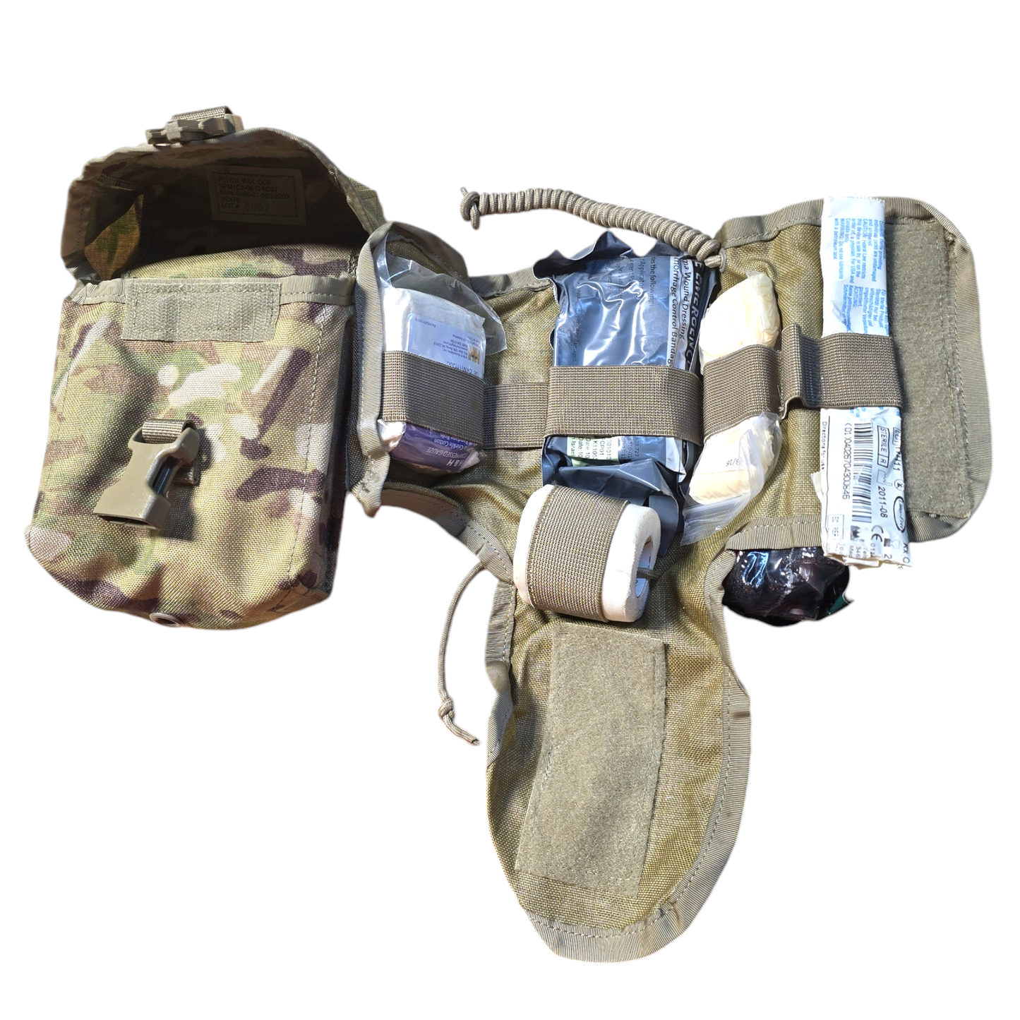 IFAK pouch, Insert, and Supplies