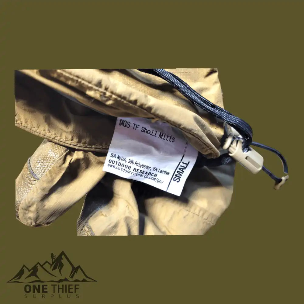 Outdoor Research Trigger Finger Mitten Shells (Size SM, Good Condition)