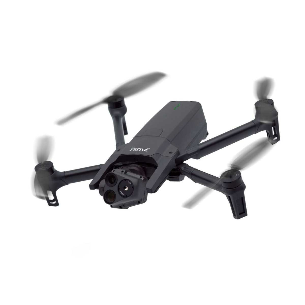 Parrot ANAFI US gov model drone-military drone-thermal drone-tactical drone-quad copter-surveillance quad copter
Parrot ANAFI USA GOV Model Drone with Thermal Camera for Surveillance and Search & Rescue - Green Tip Surplus