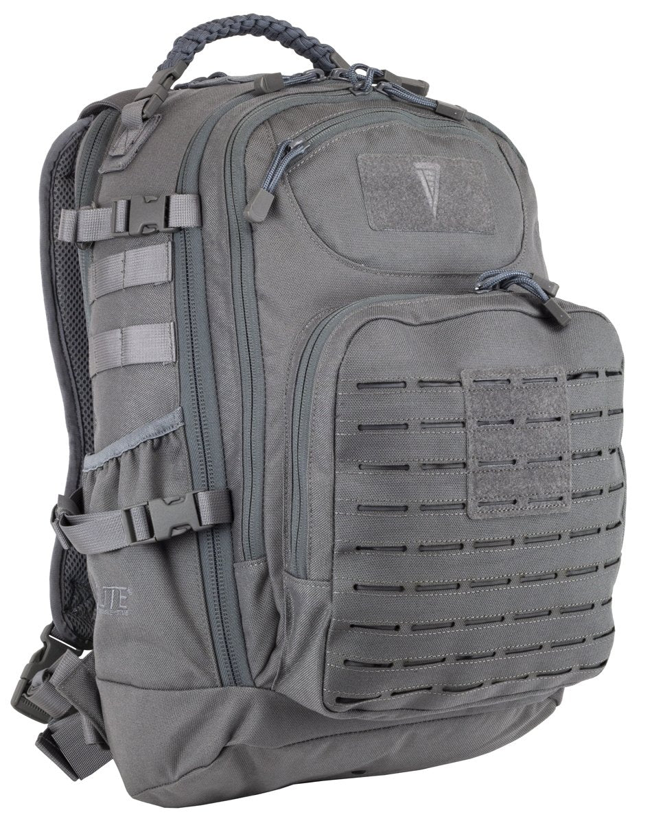 PULSE 24-hour tactical backpack in black with MOLLE panel