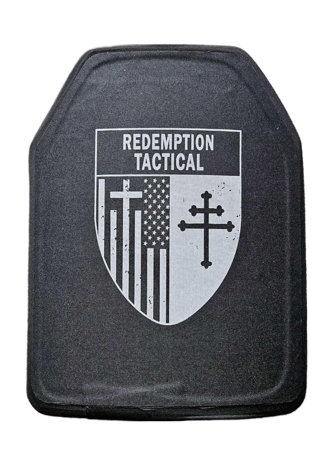 Crusader 2.0 XXL Armor Kit by Redemption Tactical featuring 11x14 Level IV plates and black tactical plate carrier from Green Tip Surplus