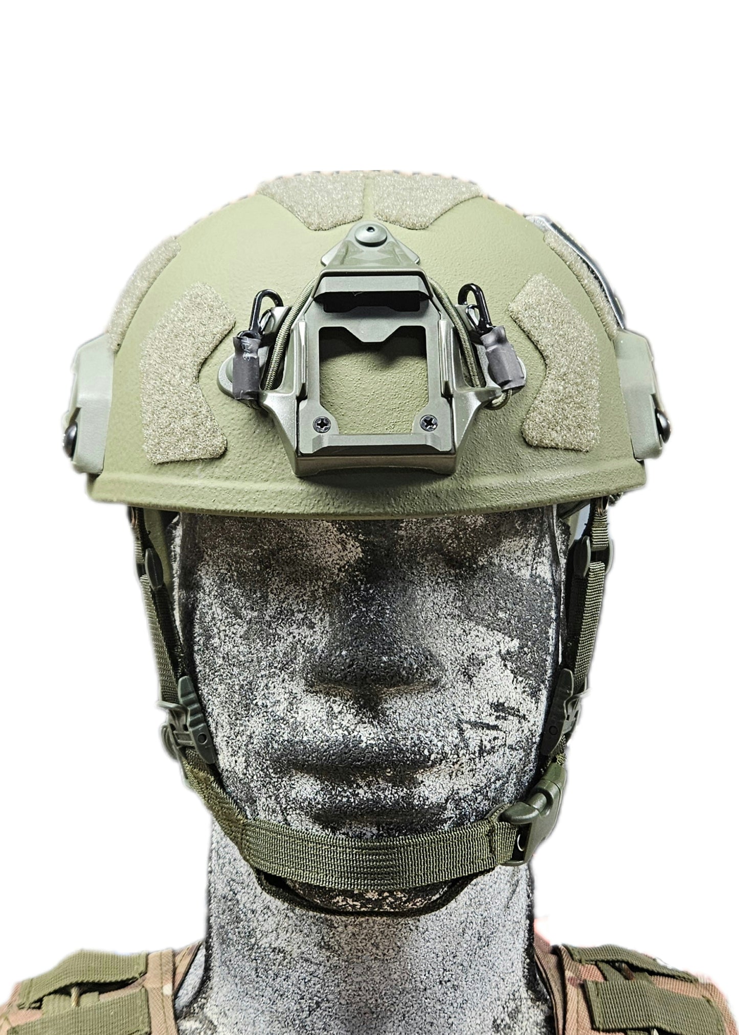 RT2 Ballistic High Cut Helmet: Tested to LEVEL IIIA (Included Arc Rails, Padding, Straps)