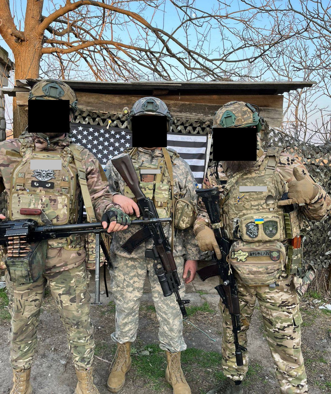 Assorted tactical gear including plate carriers, pouches, and utility belts in camouflage and ranger green, designed for modular setups and field readiness – Image courtesy of Green Tip Surplus.