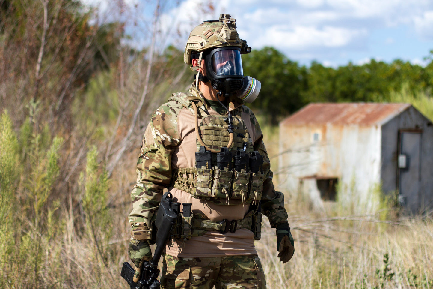 MIRA Safety CM-6M Tactical Gas Mask - Full-Face Respirator for CBRN Defense