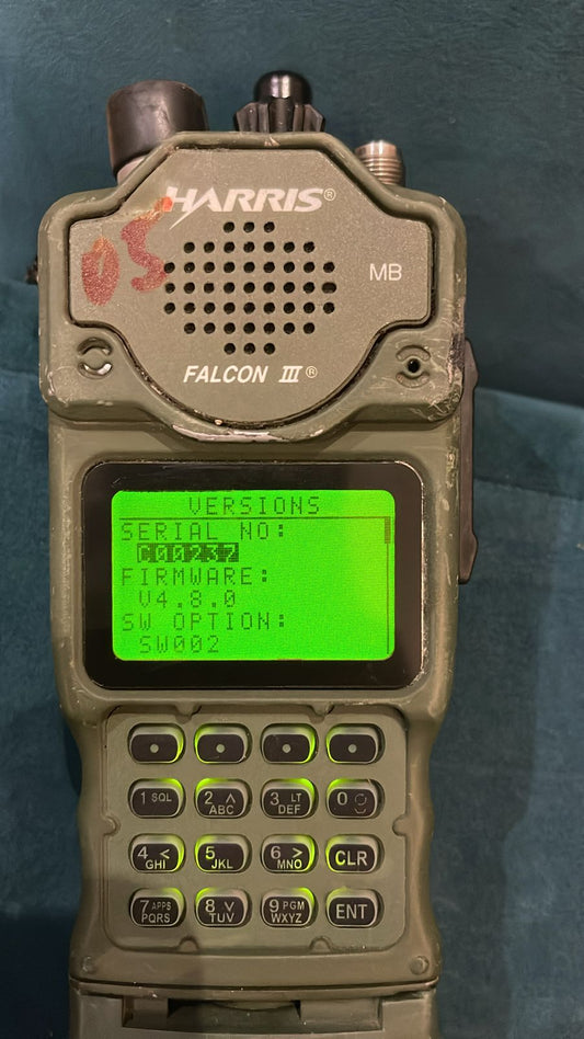 Harris RF 7850M Handheld Radio Surplus/Used Export Version (Read Description) Marked 5