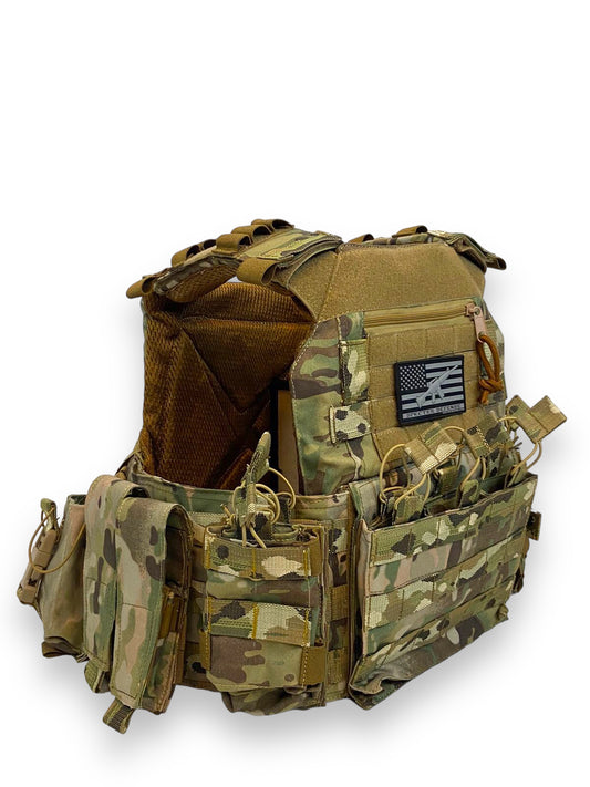 10 pcs Plate Carrier Vest (FAPV G4) Multicam