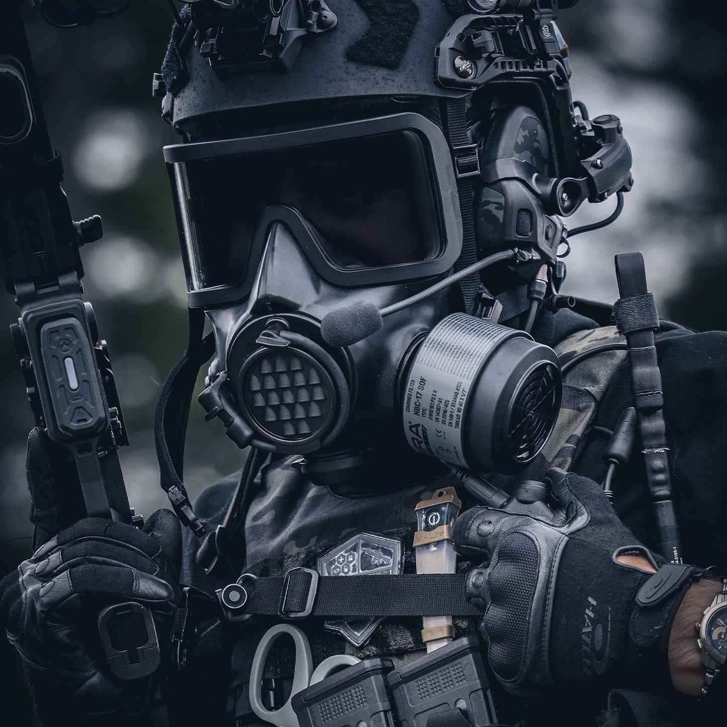 NBC-17 SOF Gas Mask Filter | 40mm CBRN | 10-Year Shelf Life