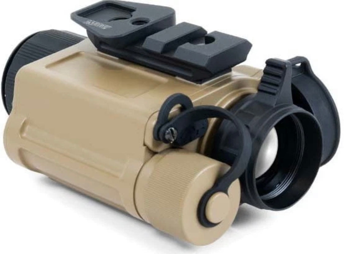 ompact InfiRay RICO thermal imaging scope designed for tactical and hunting use