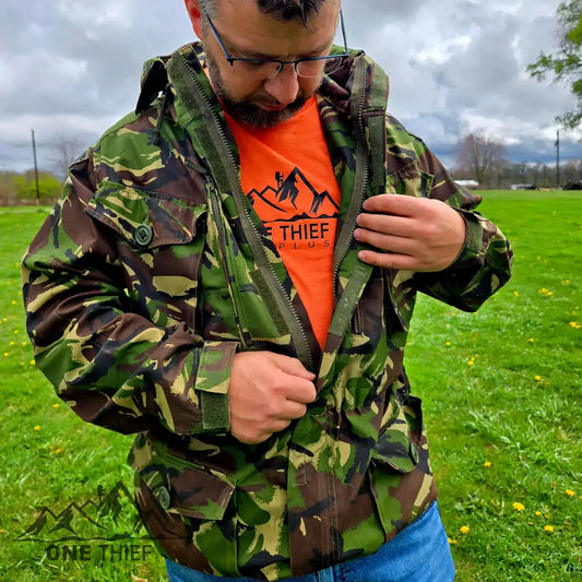 British Woodland DPM Windproof Combat Smock W/ Hood