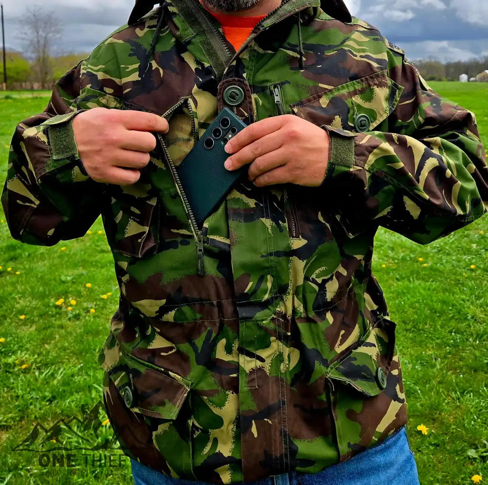 British Woodland DPM Windproof Combat Smock W/ Hood