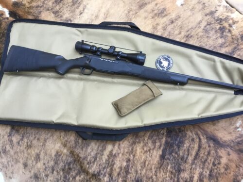 RC Series scoped rifle case with padding and pockets


