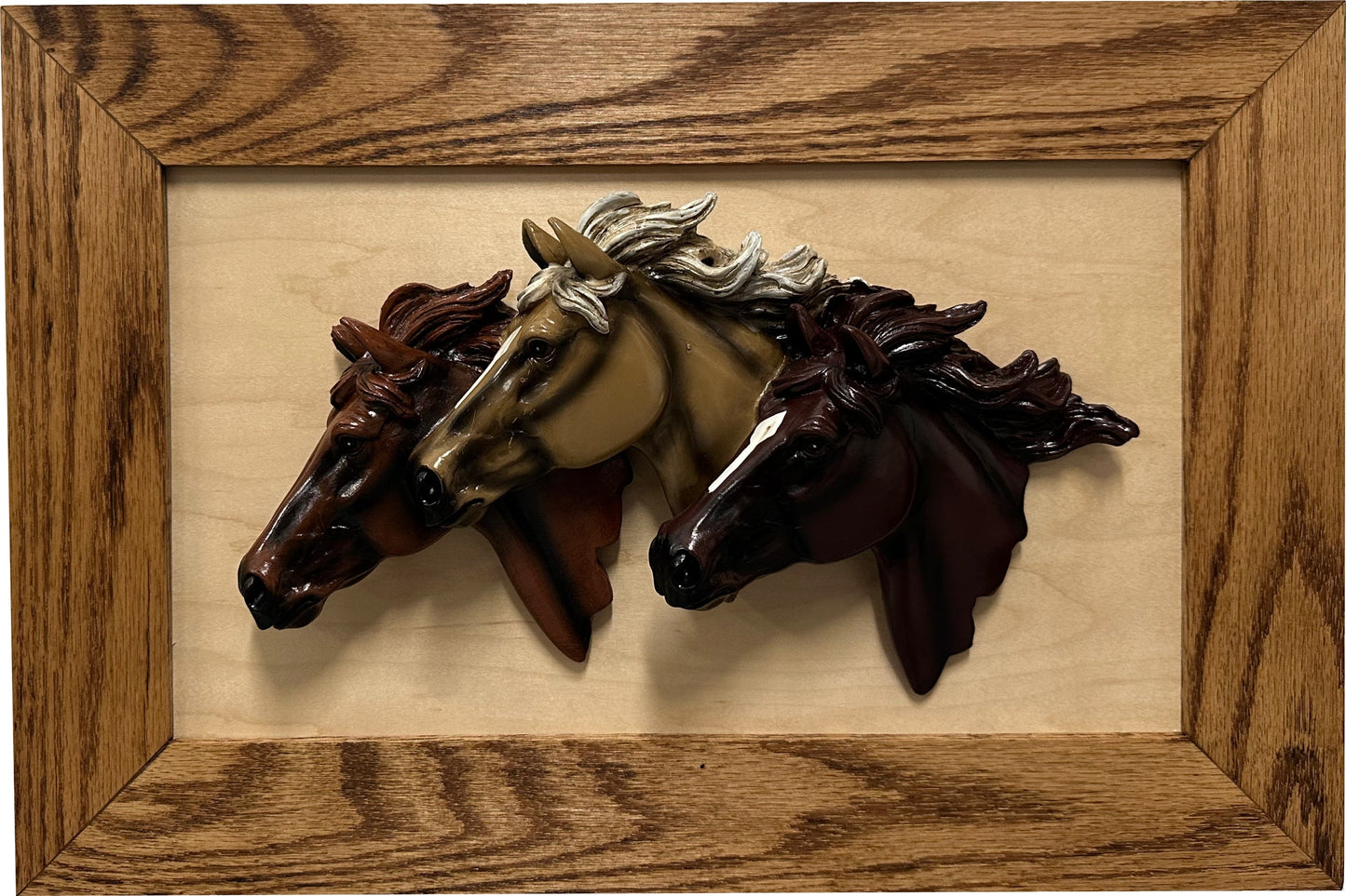 Hidden Gun Safe with Horse Design Securely Store Your Gun In Plain Sight