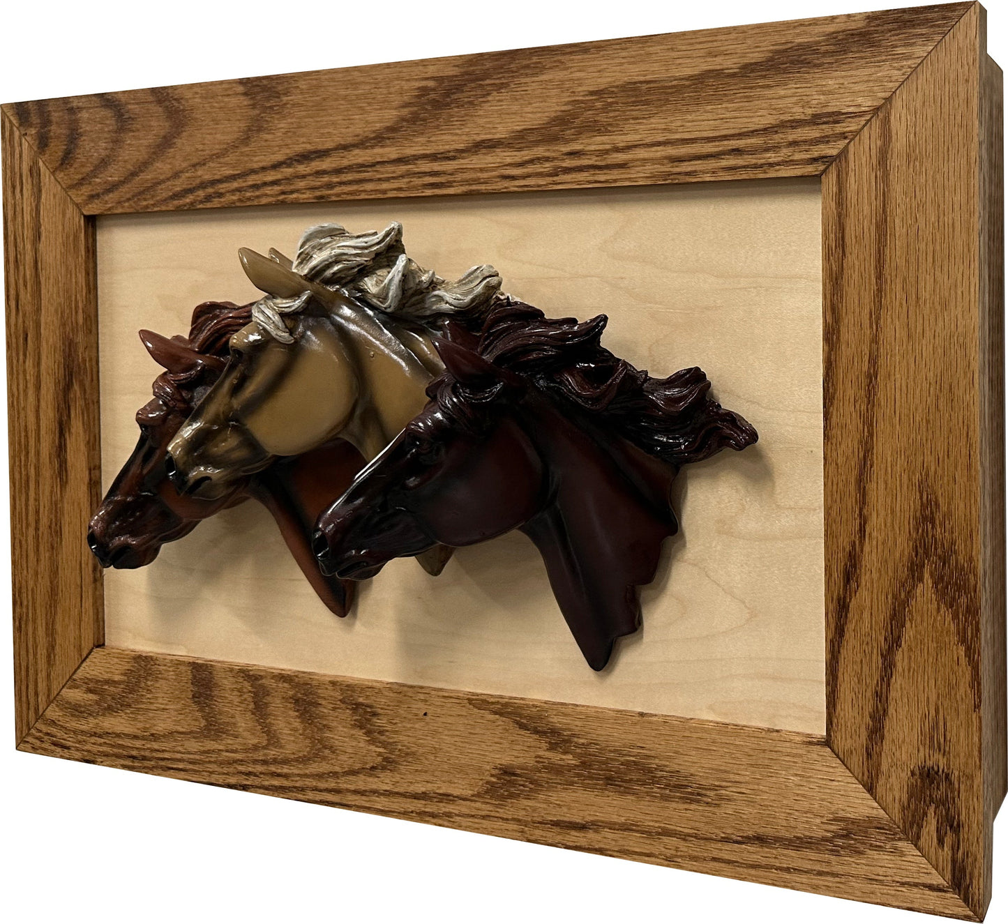 Hidden Gun Safe with Horse Design Securely Store Your Gun In Plain Sight