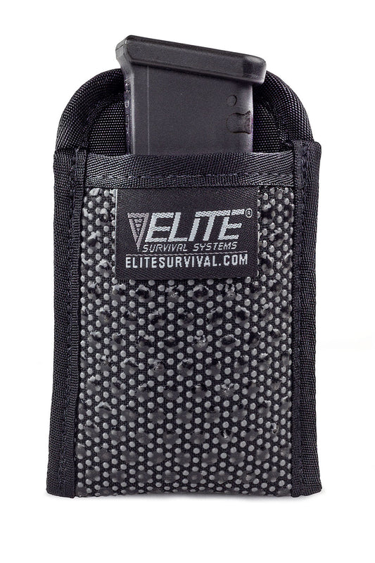 MAINSTAY Non-Slip Pocket Mag Pouch for IWB and Pocket Carry by Elite Survival Systems – Fits Single and Double Stack Mags