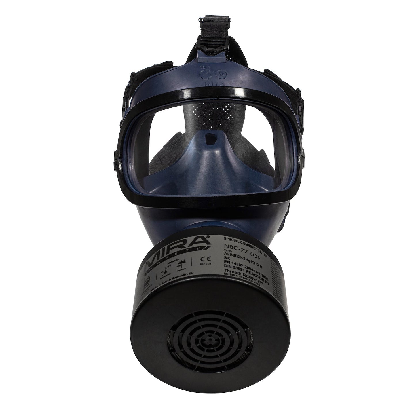 MIRA Safety MD-1 Children's Gas Mask - Full-Face Protective Respirator for CBRN Defense