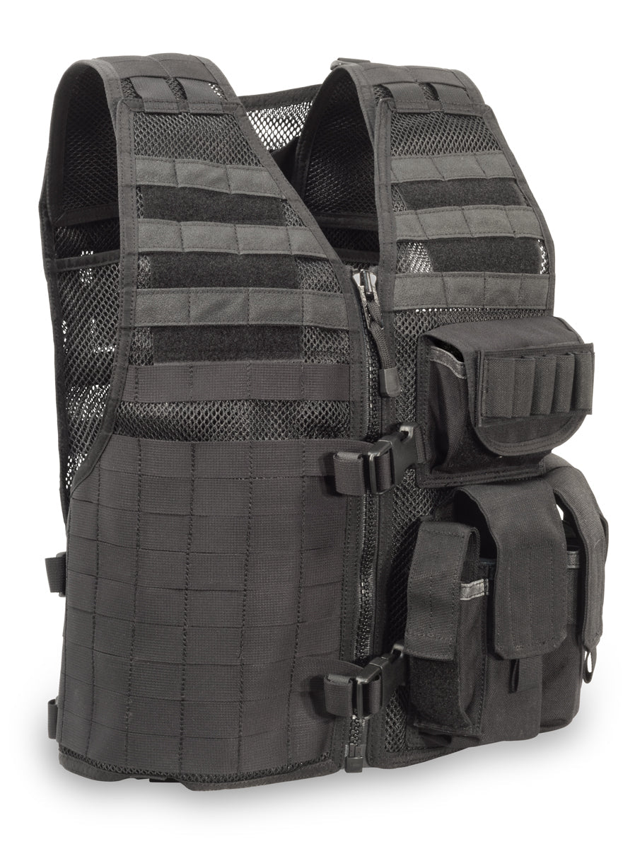 MVP Ammo Adapt Tactical MOLLE vest with rifle and pistol magazine pouches