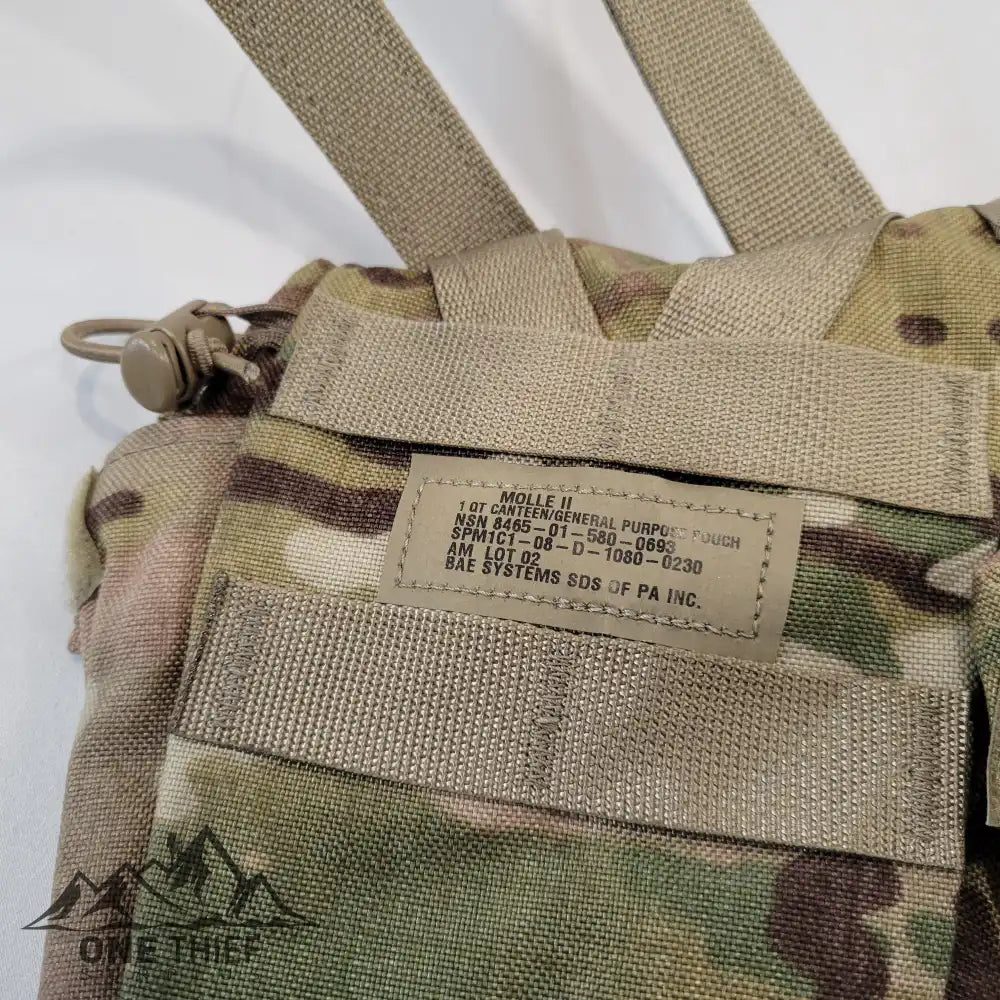 OCP/Multicam Army Surplus Water Canteen Pouch