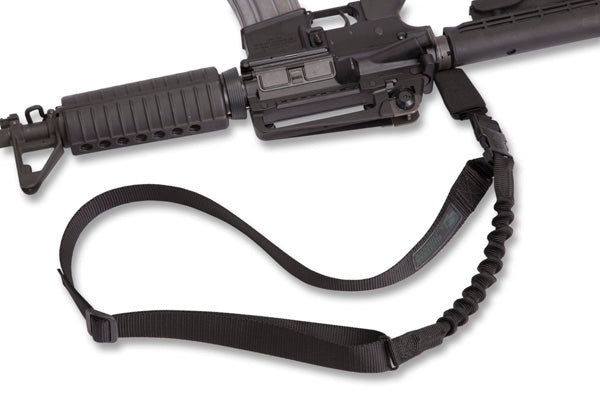 Adjustable single point sling for tactical carry

