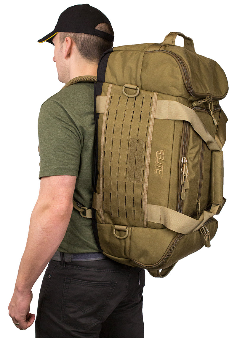 Heavy-duty 1000D nylon duffel bag for survival and travel