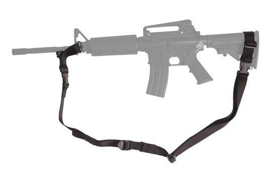 Two point tactical Sling-rifle sling-nylon rifle sling-m4/m16 sling. Two Point Tactical Sling in black – adjustable heavy-duty nylon rifle sling