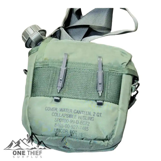 USGI 2qt Canteen with USGI Cover and Strap (grade 2+)